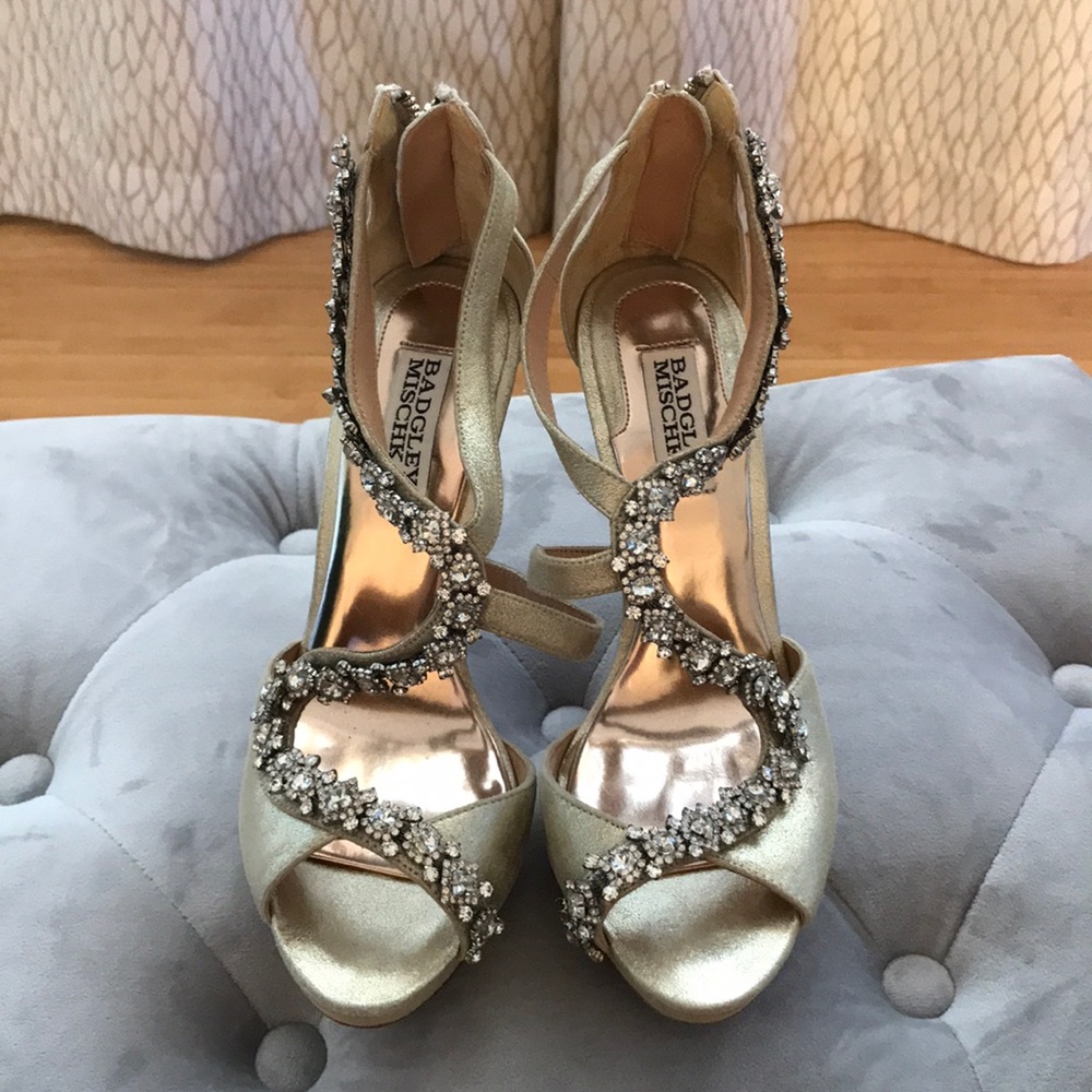 Badgley Mischka Bridal Heels